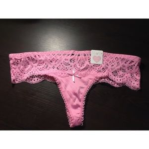 2 Thong Panties! Pink & Black!